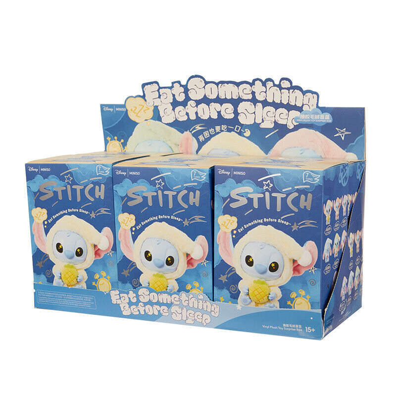 ③MINISO スティッチ Eat Something Before Sleep Eat Something Before Sleep Stitch – Sunny Hills Exotics