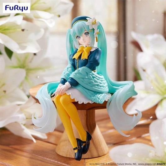 Vocaloid Hatsune Miku Flower Fairy Lily Ver Noodle Stopper figure FuRyu
