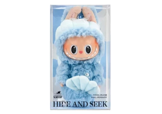 POP MART Labubu Hide and Seek Plush Pendant (Singapore Exclusive)