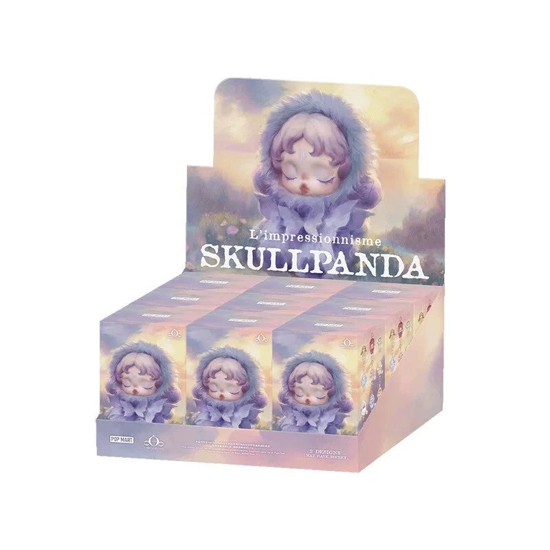 POP MART SKULLPANDA L'impressionnisme Plush Blind Box