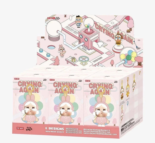 POP MART CRYBABY Crying Again Plush Blind box