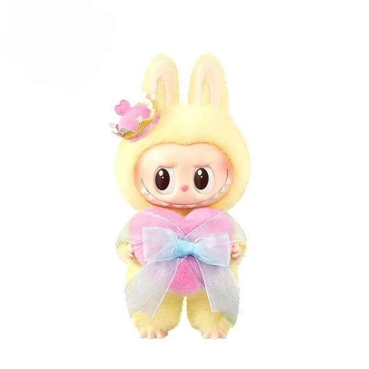 POP MART Big Mouth Bunny ラブブ　happiness POP NOW:THE MONSTERS Big into Energy Series-Vinyl Plush